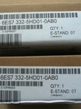议价西门子6ES7332-5HD01-0AB0模拟量输SM332 6ES73325HD010AB0现
