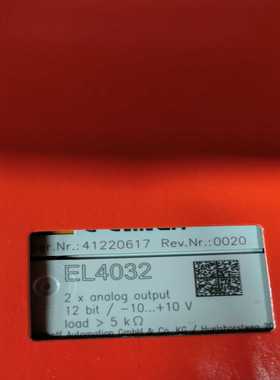 代理倍福EL4032询价