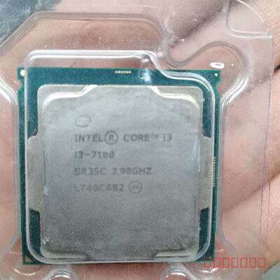 议价议价CPU i37100  完好