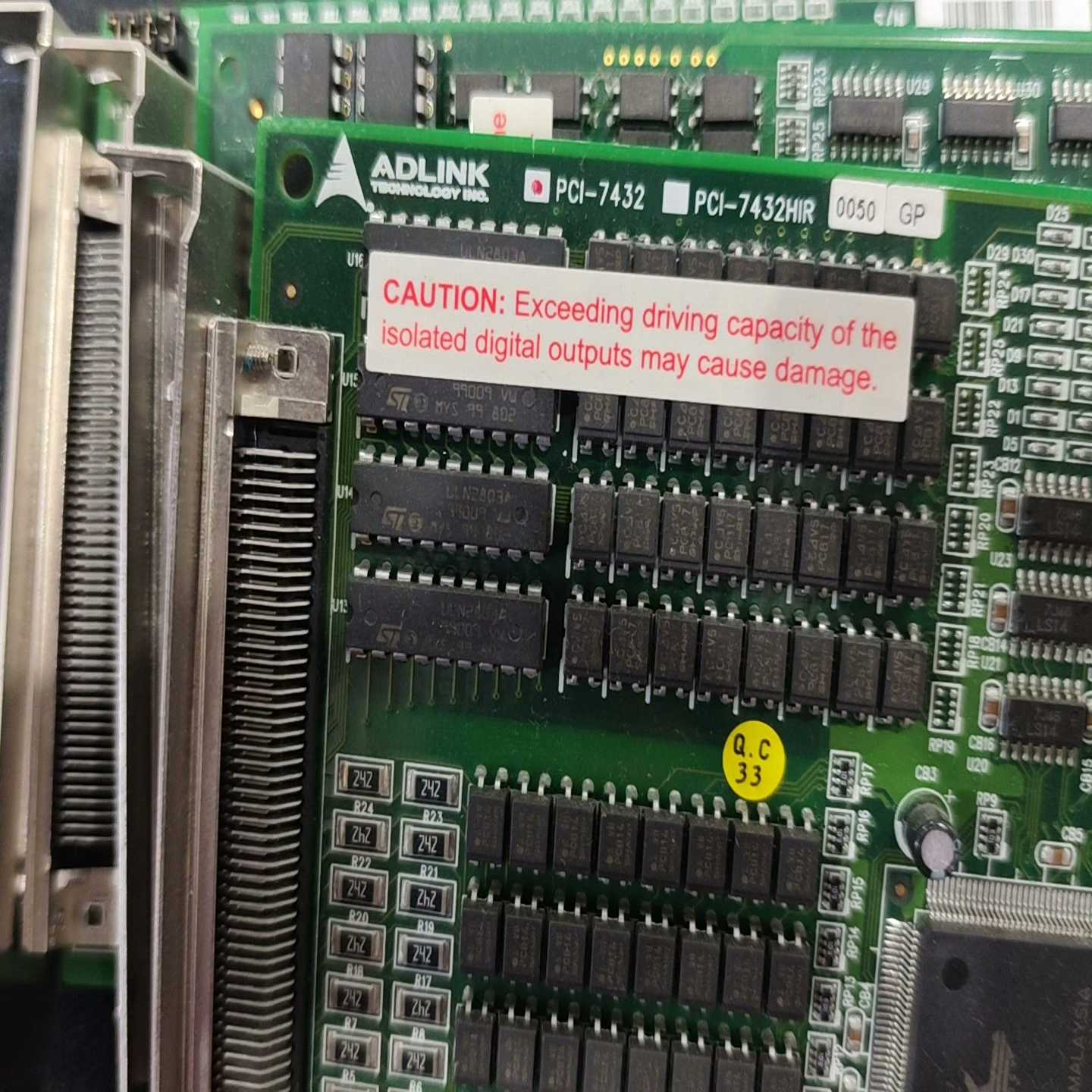 咨询-凌华PCI-743264通道隔离高速数字IO卡PCI-7