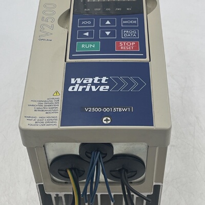WATT DRIVE V25000015TBW1 FREQUENCY INVERTER DRIVE 380480V AC