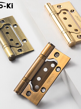 格奥琦黑红古铜4英寸不锈钢室内门卧室门木门房门子母合页门合页