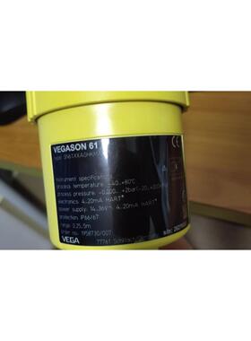 配件VEGASON61 VEGA液位雷达传感器 SN61XXAGHKMA 全新现议价