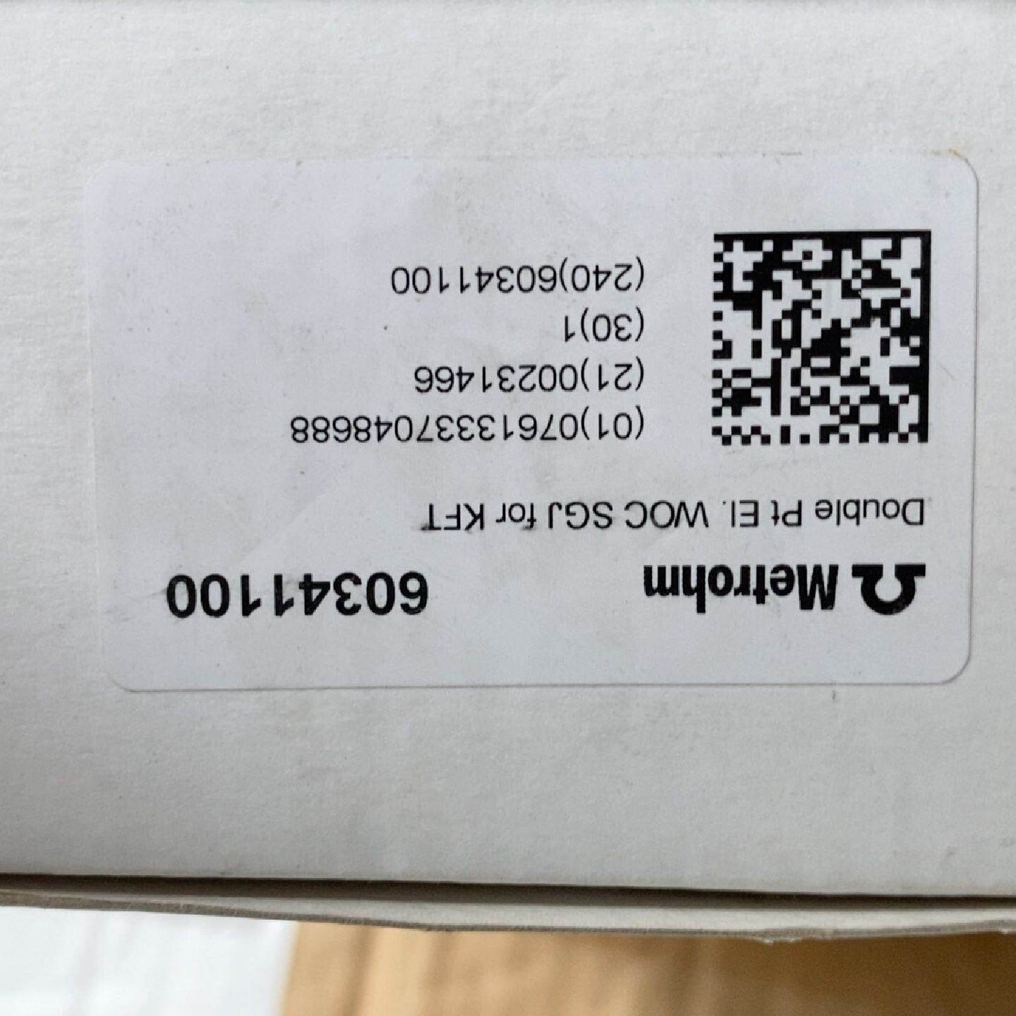 【询价】万通电极 6.0341.100 60341100 瑞士万通P适用