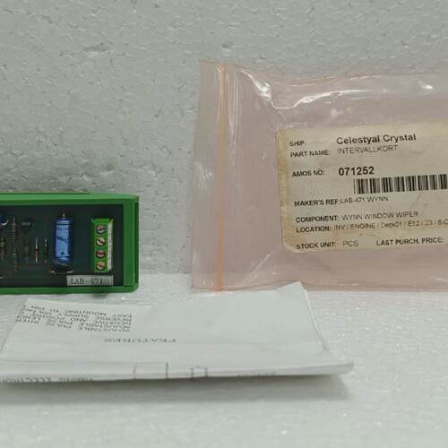 WYNN Window Wiper Interval Card LAB471 INTERVALLKORT Marine