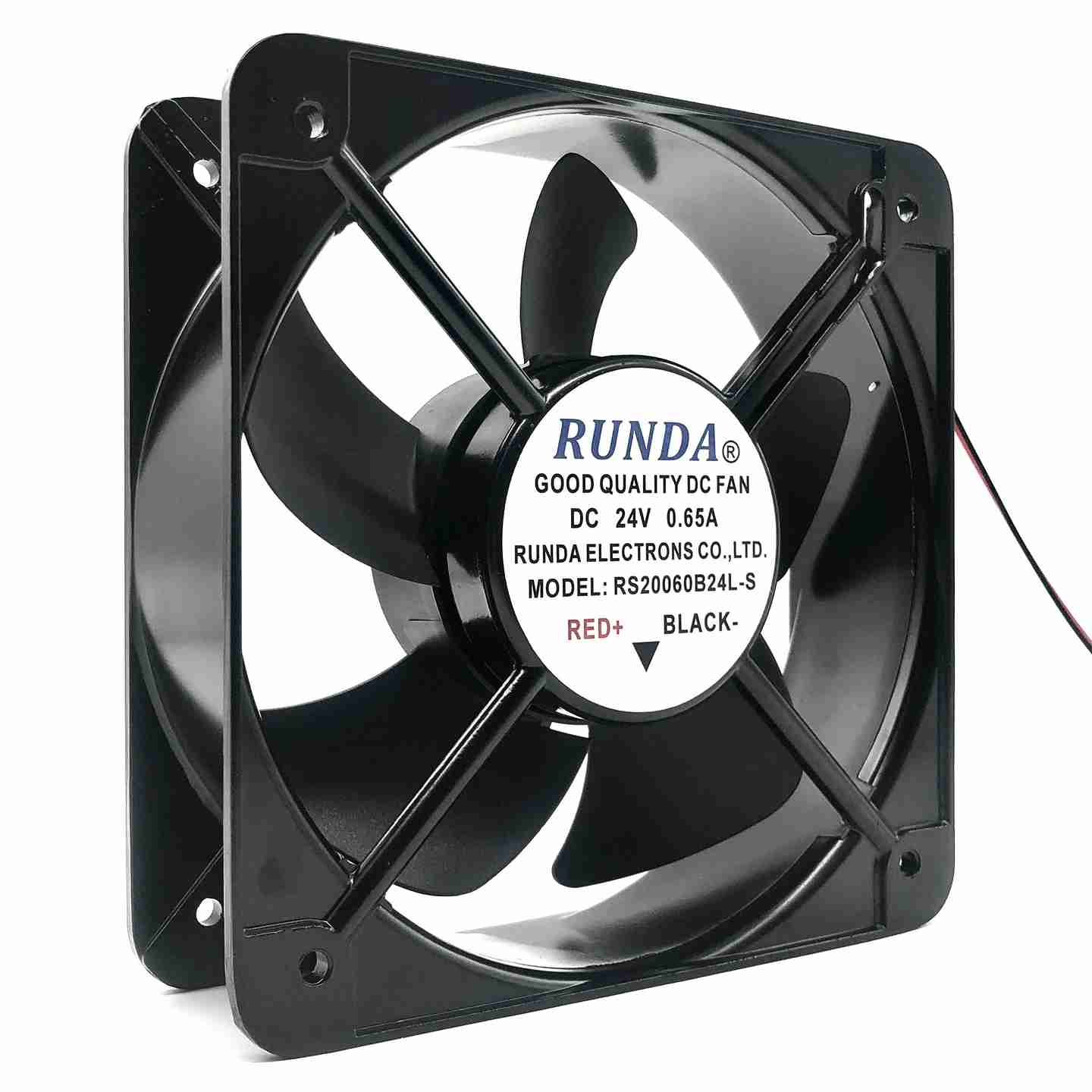 议价-RS20060B24L-SDC24V0.65A原装正品RUNDA20060X20厘米散