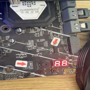 （议价）华南金牌x99tf主板（维修过，，主板温度显示高）开