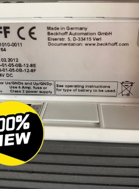 【询价】倍福模块CX1010-0011