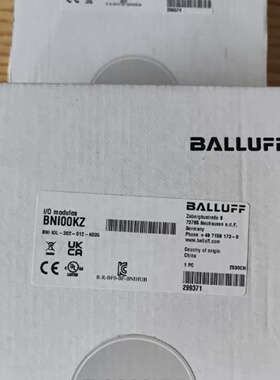 议价巴鲁夫BNI00KZ I/O模块 BNI IOT-302-012-K035 全新原装正品
