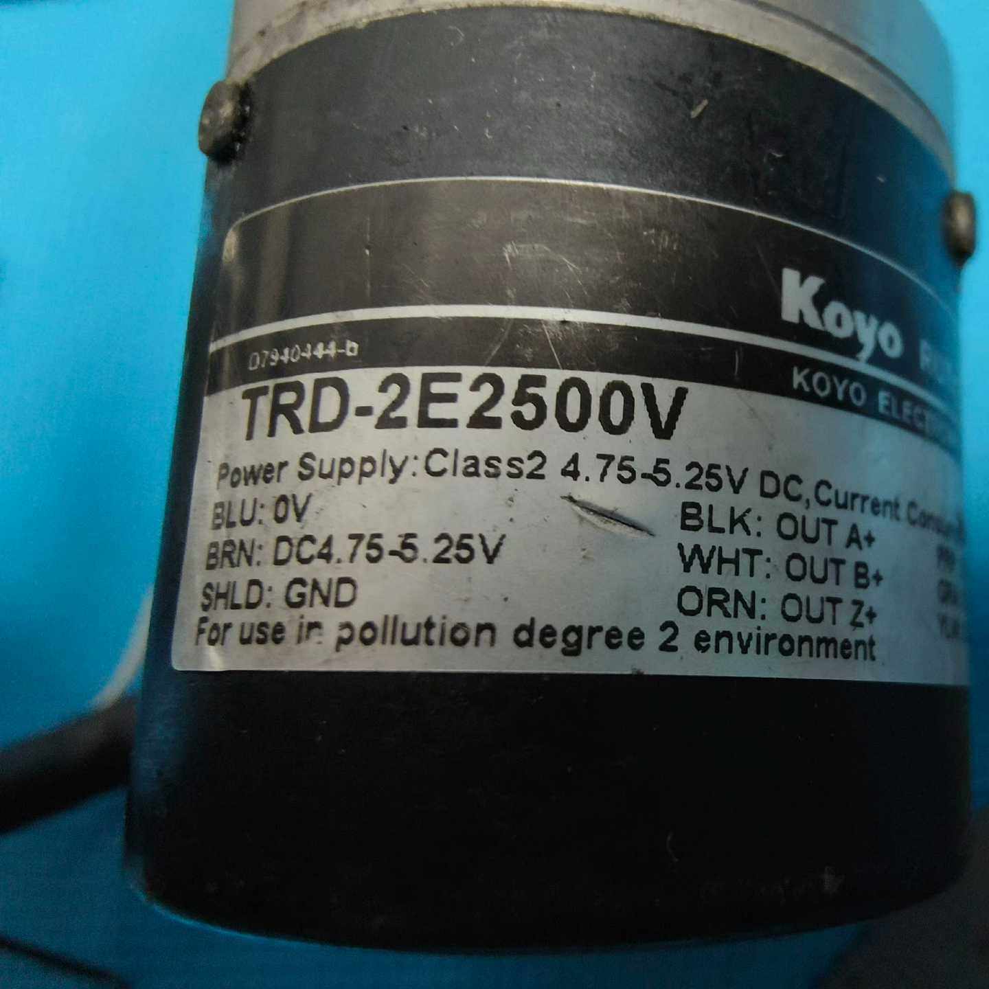 咨询-光洋Koyo2500线编码器TRD-2E2500V，电压4.