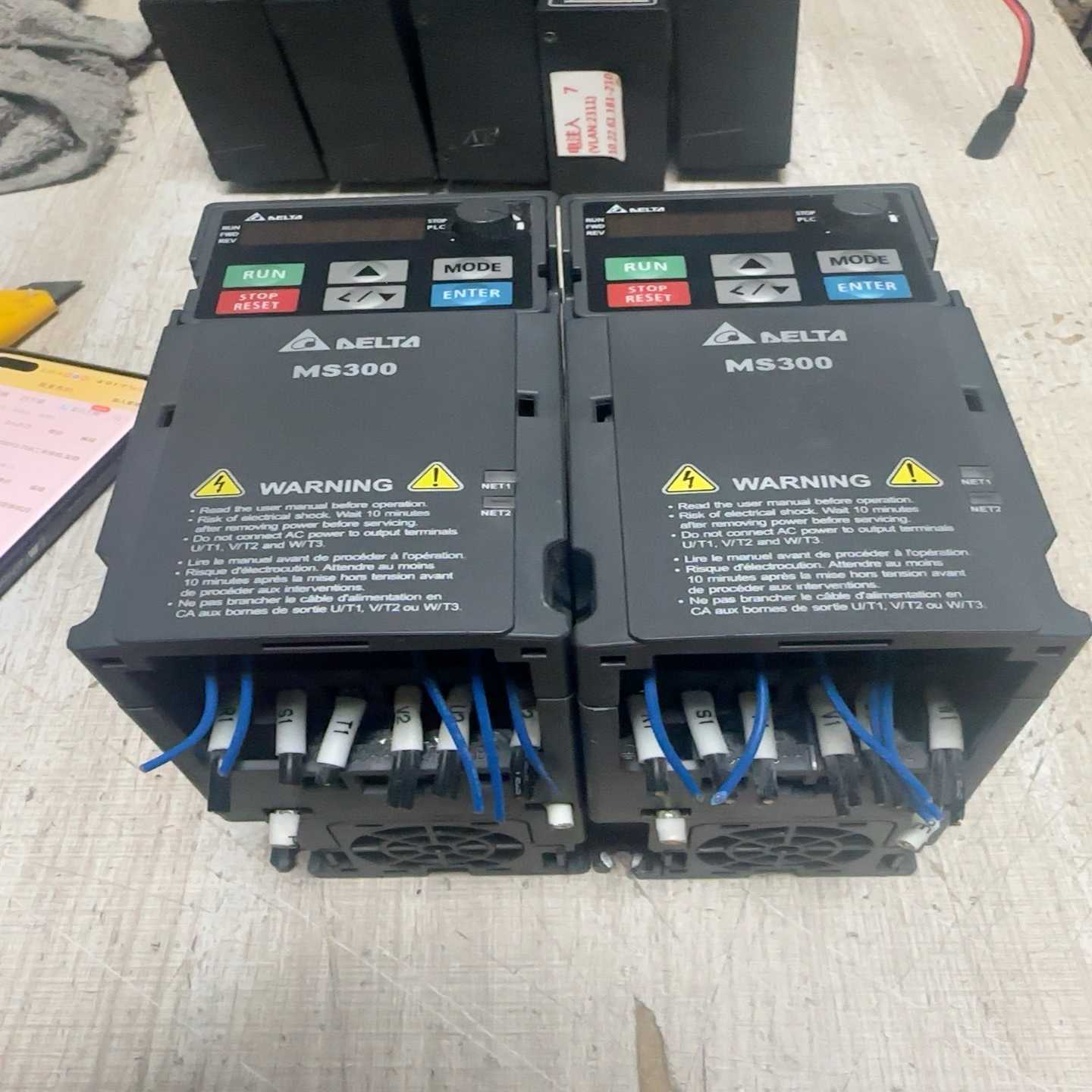 台达MS300变频器VFD4A2MS43ANSAA,(零零电子)