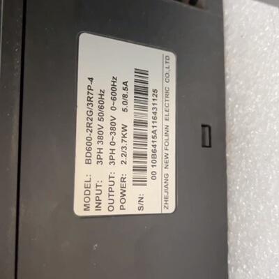 富凌变频器BD6002R2G3R7P4两台2.2kw，议价商品