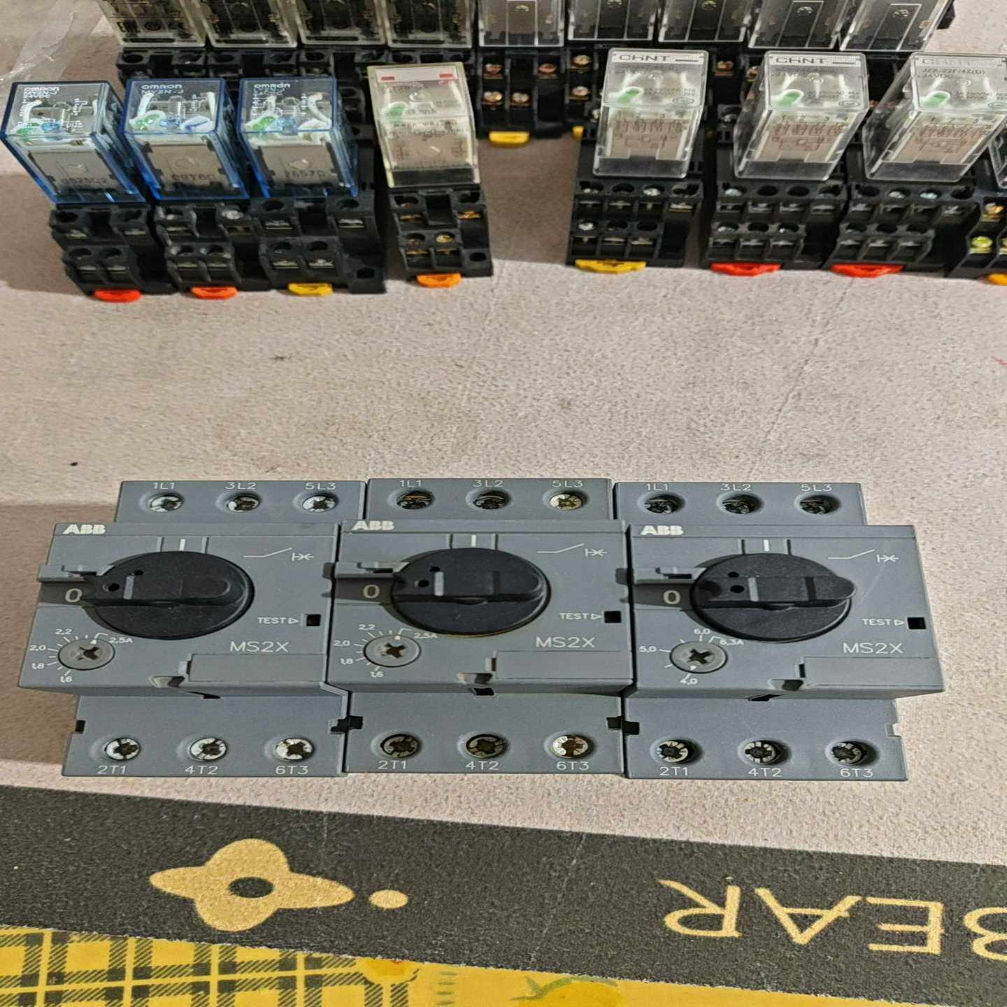 ABB  MS2x电机保护断路器3个~询价