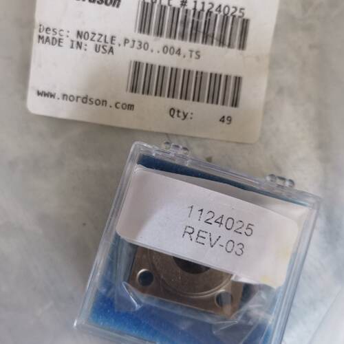 供应美国诺信nordson 1124025 NOZZLE,PJ30,.004,TS 喷嘴*