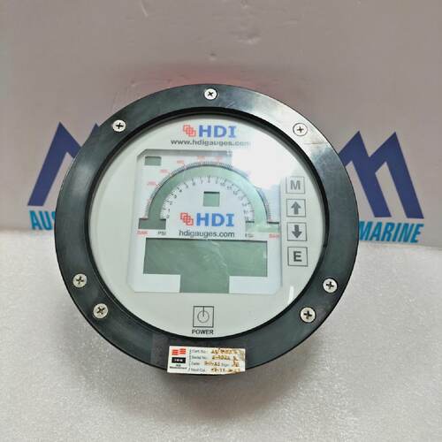 HDI 20B7A50124002ACSA PRESSURE GAUGE 016 PSI  WITHOUT BATTER