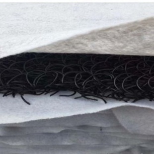 土工席垫乱丝排水垫复合反滤层渗排水片材速排笼rcp渗排水网垫