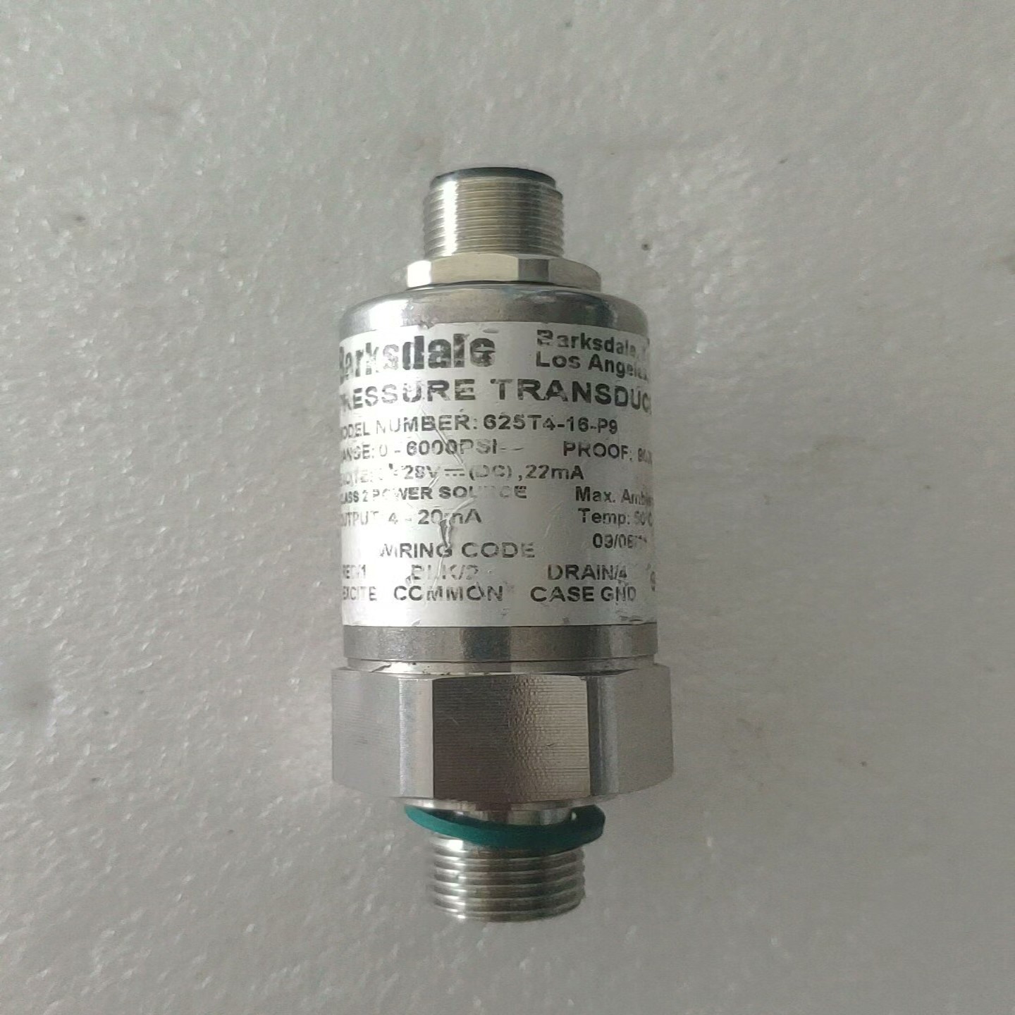 【请询价】BARKSDALE巴德士压力开关625T4-13-Z23Z2