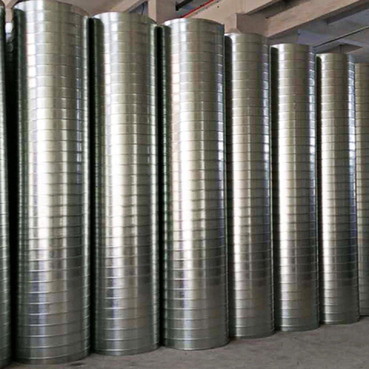 螺旋风管镀锌白铁皮通气管道工业除尘不锈钢焊接排风换气NEW定制,基础建材,风管,淘宝优惠券,粉丝福利购,淘宝优惠卷