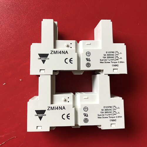 询价佳乐RMIA4524VAC继电器ZMI4NA底座一套