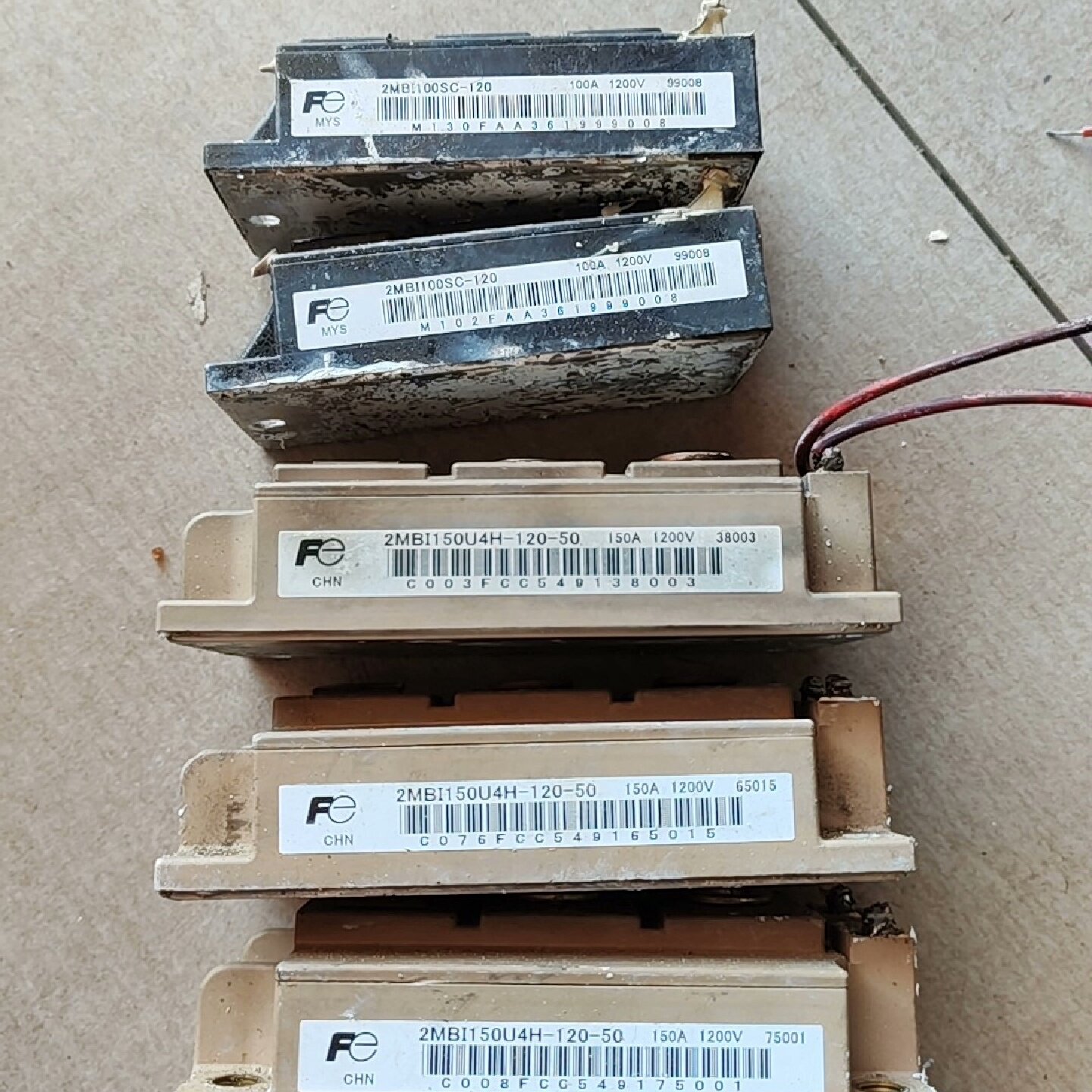 富士变频模块2MBI150U4H12050150A1-议价