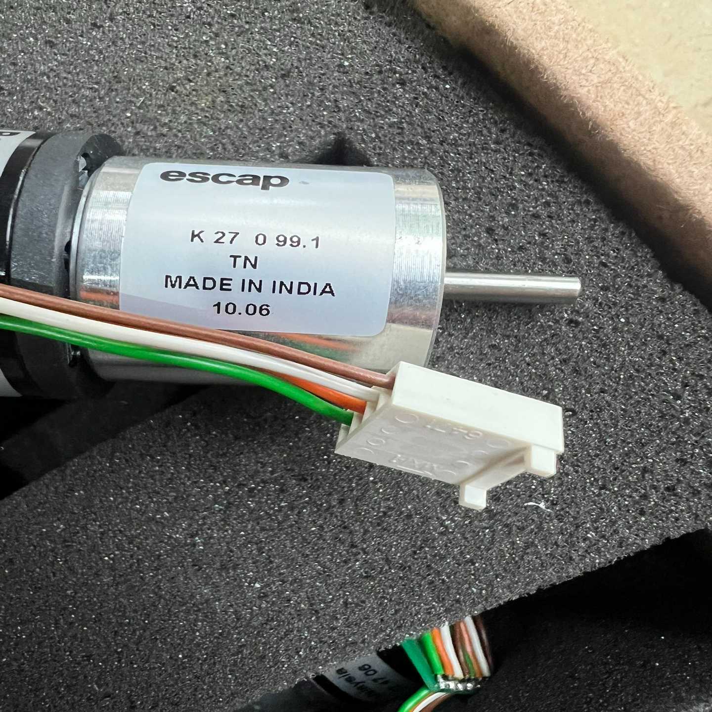 议价escap减速电机K27全新库存共3个。标价为R单价。现货/维修