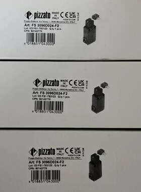 议价全新原装pizzato安全继电器 FS 3096D024-F2 现货