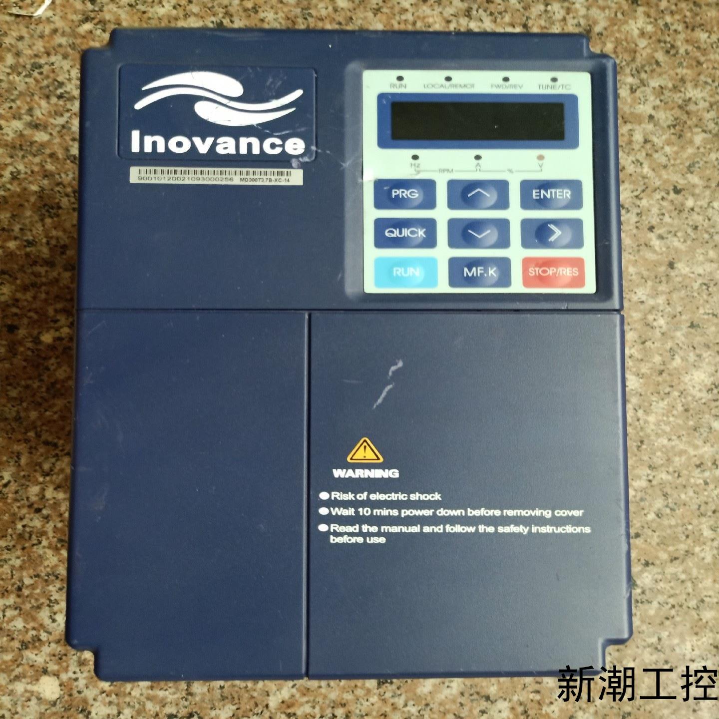 汇川MD300T37B-XC-14 37kw拆机变频器议价商品