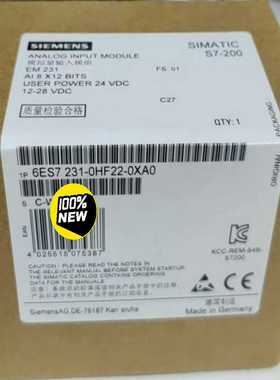 6ES7231-0HF22-0XA0西门子全新SIMATIC--议价商品