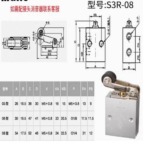 S3R-08机械阀