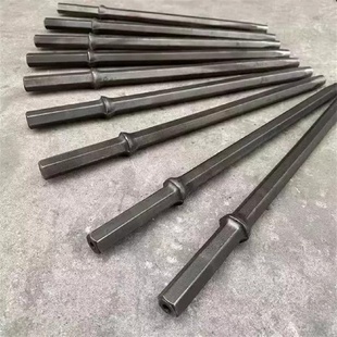 深孔凿岩机中空锥度钻杆B22钎杆H22探水六方钢钎矿山工程隧道炮杆