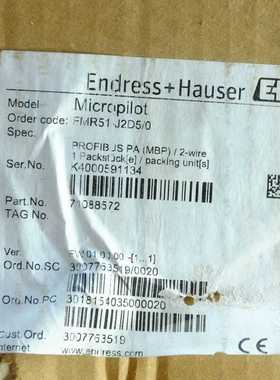 询价EHFMR51-MAGCCABCA5AGJAG恩德斯