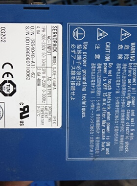 议价伺服驱动器SJDE04APA品成色新功能完议价