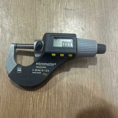 瑞士原装进口micromaster数显千分尺，测量范围0-3--议价商品