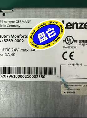 【请询价】Lenze伦茨触摸屏EL105m Monforts原装正品现