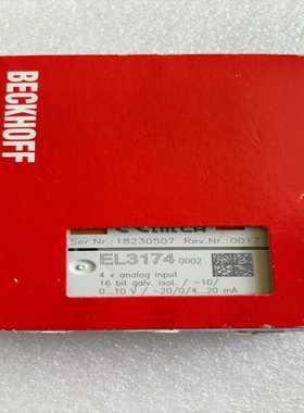 EL3174-0002倍福模块EL3174-0002全