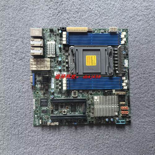 超微X12SPZSPLN6F单路服务器主板LGA4189四口千兆双25G网卡原厂