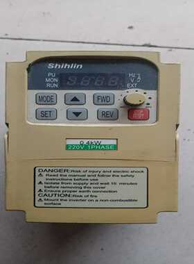 士林变频器SC-021-0.4K-D士林变频器成色如图功能包~询价