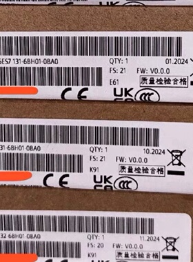 6ES71316BH010BA0全新原装正品-询