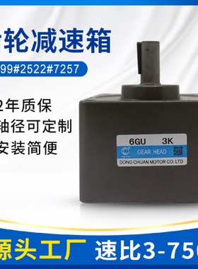 DONGCHUAN电机6GU3K齿轮减速箱齿轮减速机齿轮减速器厂家