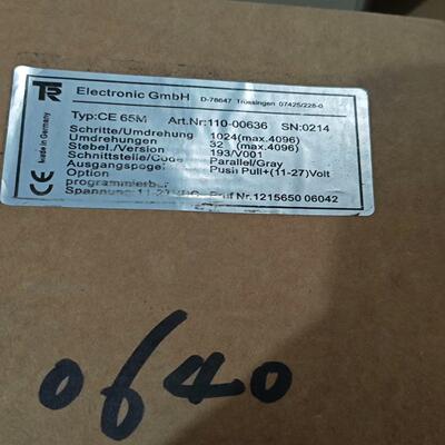 帝尔编码 CE 65M 110-00636实物如图议价~询价