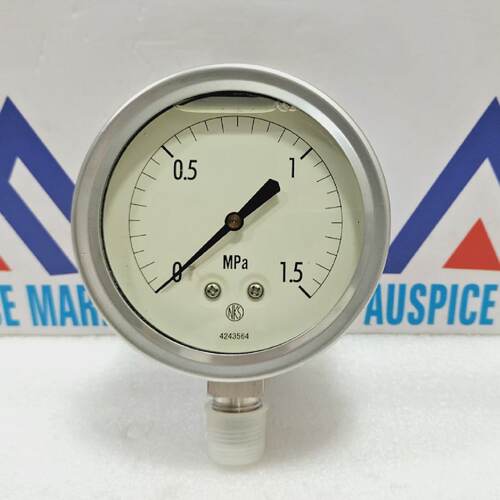 NAGANO KEIKI GV42143 Liquid Filled Pressure Gauge 4243564 01