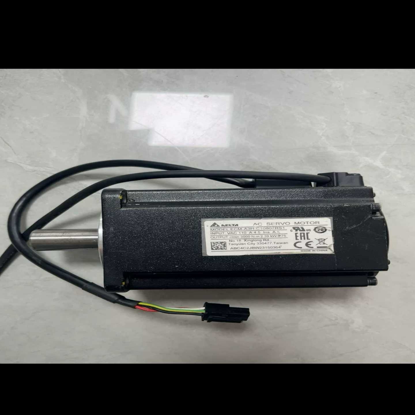 台达伺服电机ECM-A3H-C10807RS1，九成新，实（零零电子）