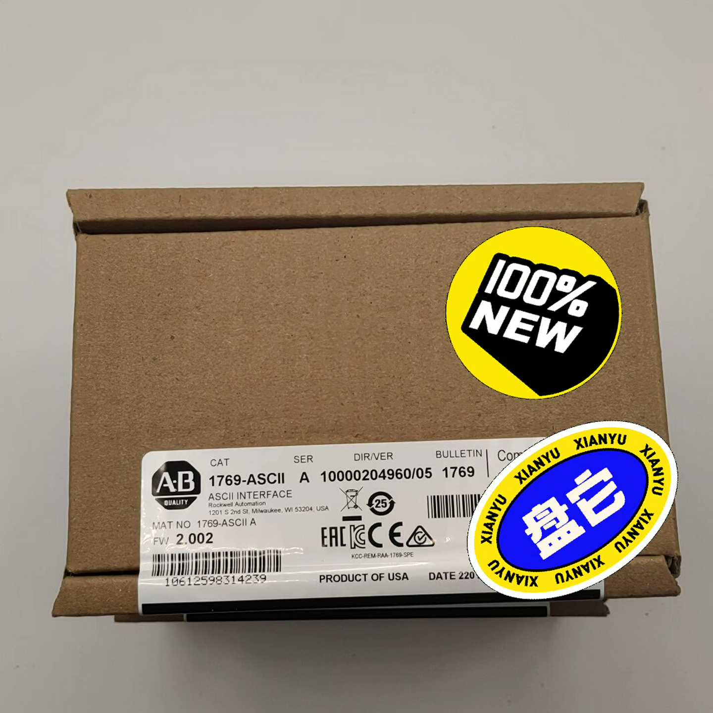 1769-ASCII接口模块，罗克韦尔ABCompact