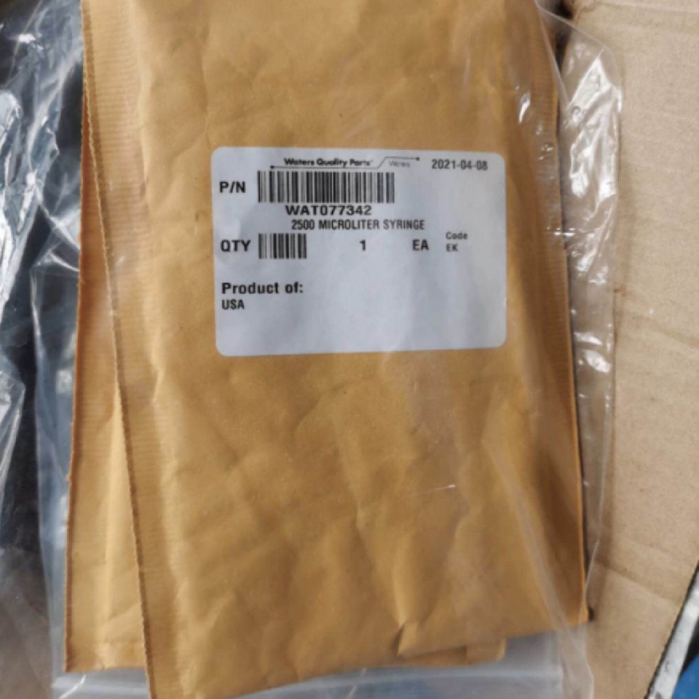 议价沃特世 water进样注射器 2.5ml wat077342   150