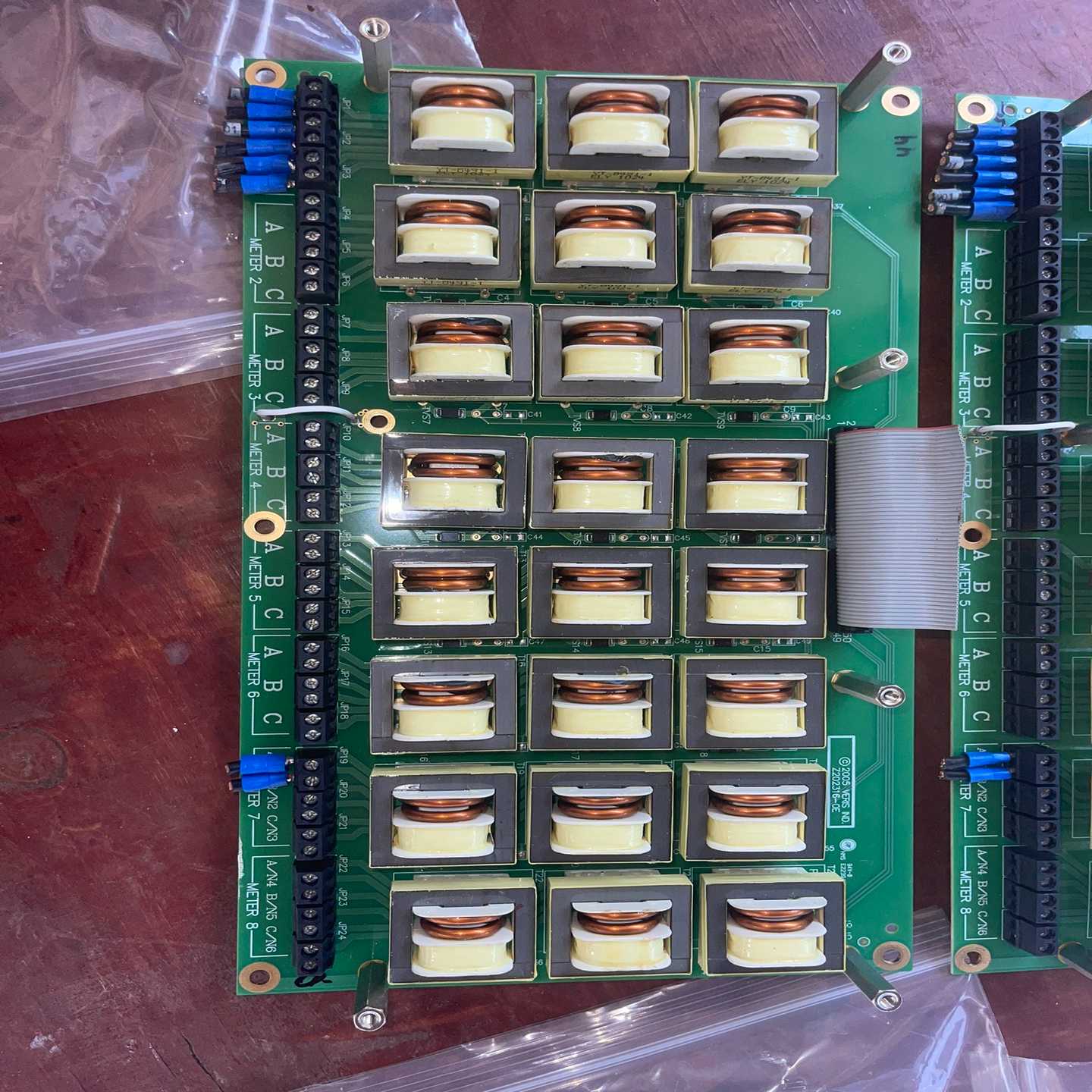 美国SQUAREDUPS电源柜拆机镀金电感板Z4003--议价商品