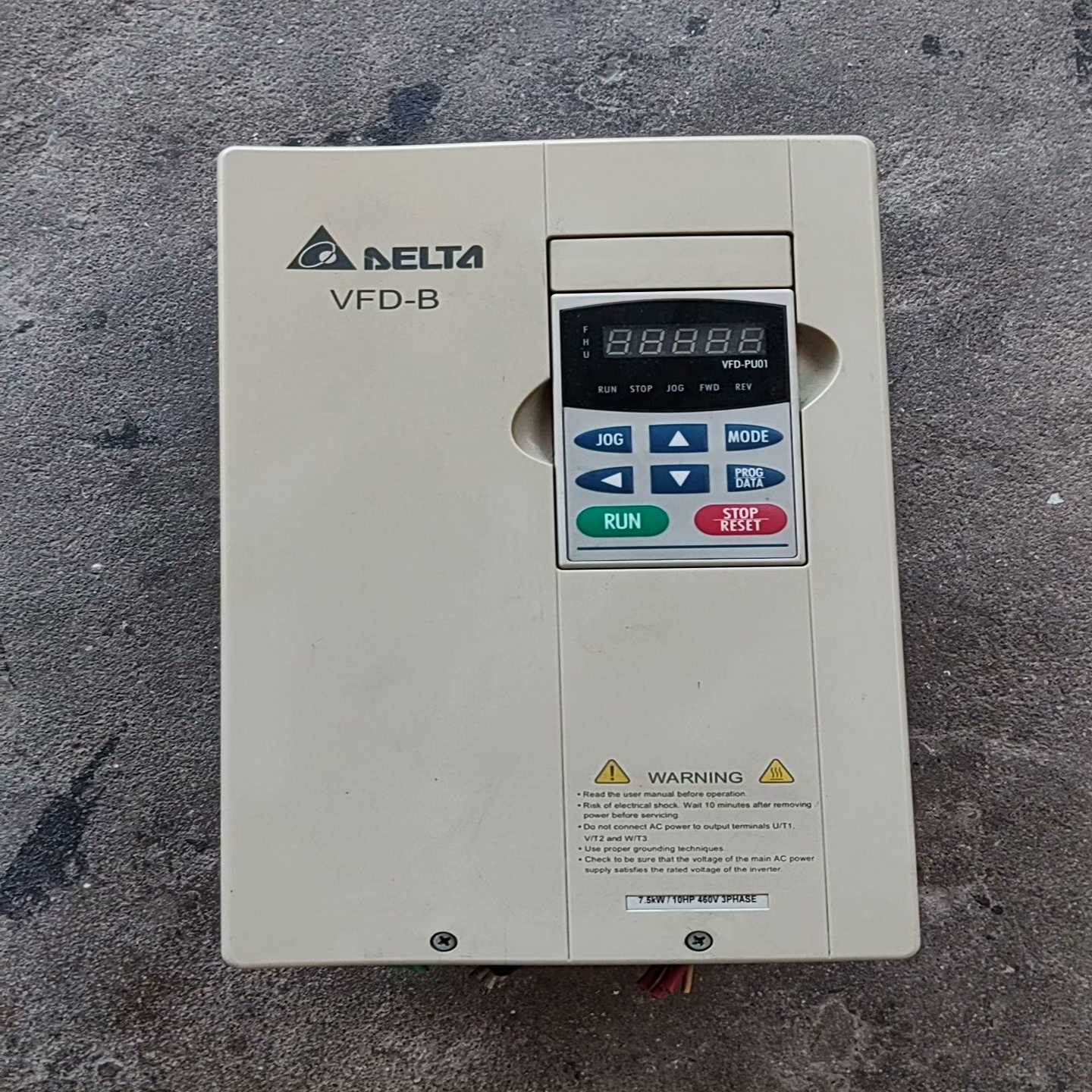 台达变频器VFD075B43A，7.5KW，380V功【博航商行】
