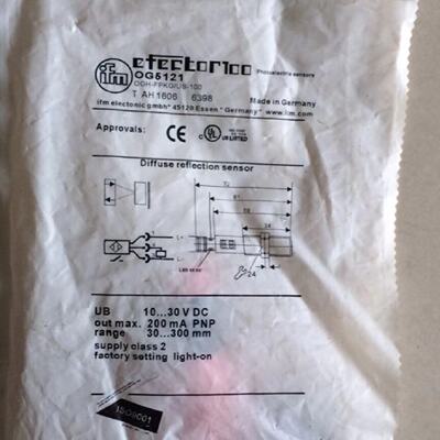议价OGH500 OG5121 OGT100 OG5130 OGS701 德国易福门ifm正品询价