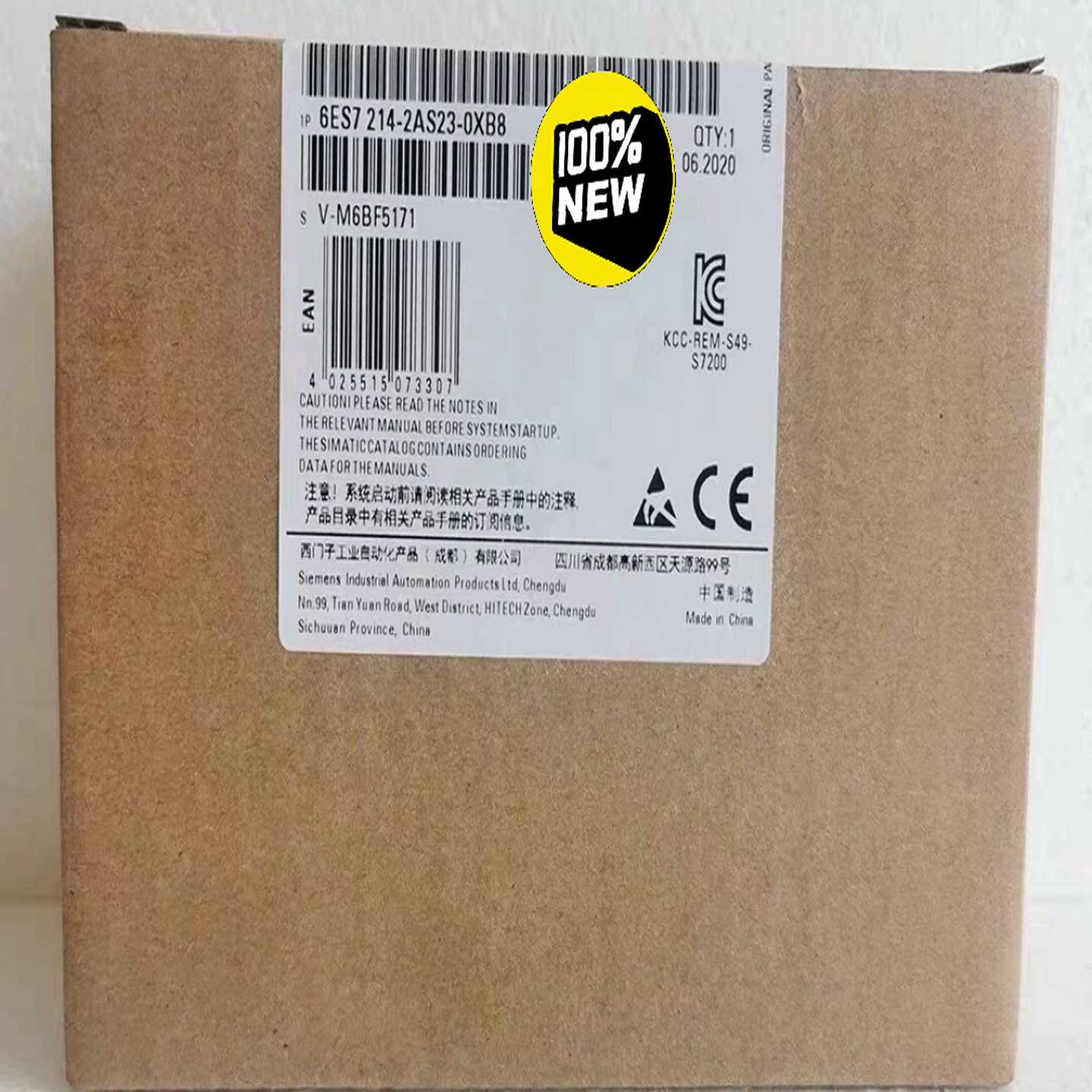 6ES7214-2AS23-0XB8/0XB0西门子全新S7--议价商品