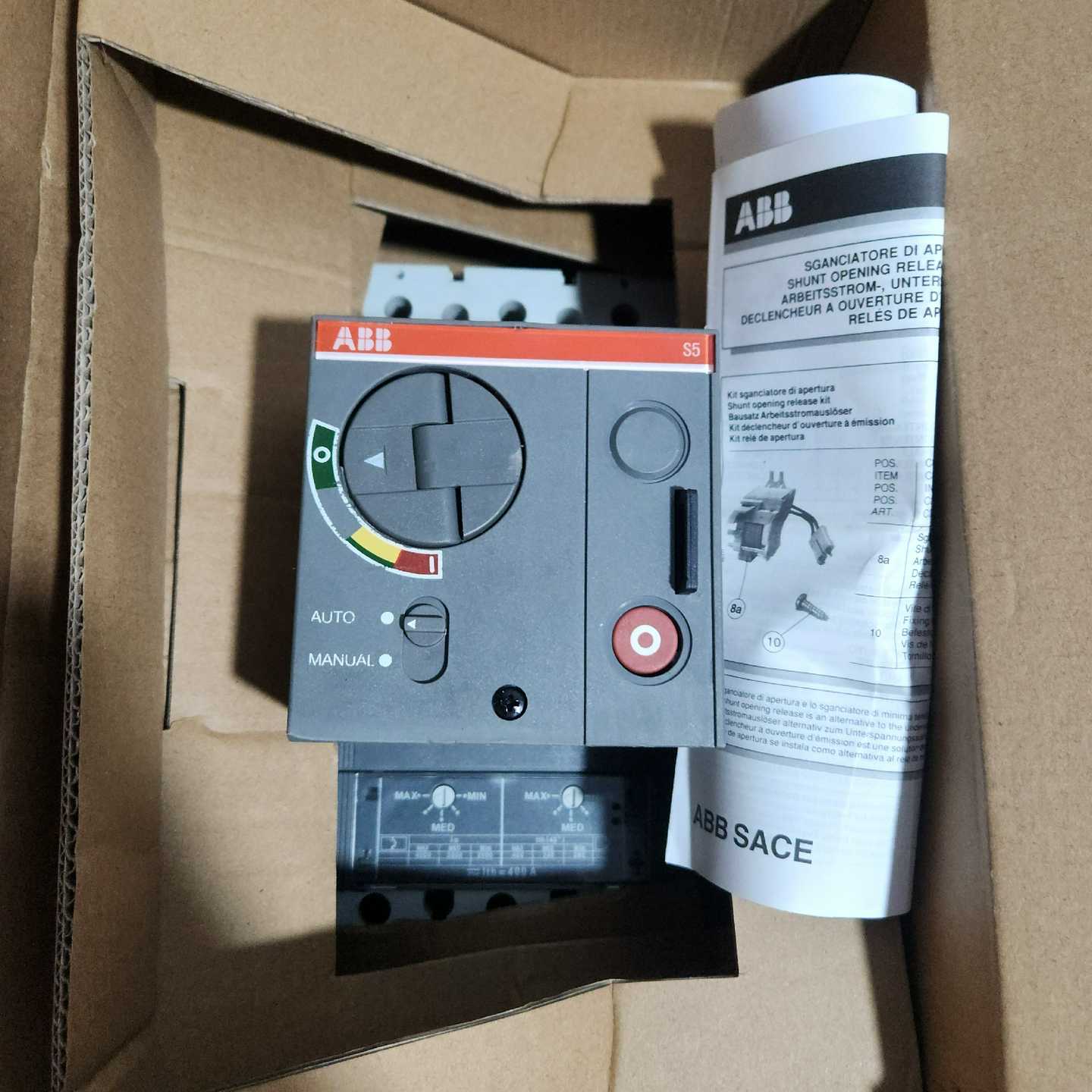 S5N400630断路器加电操机构S5220V询价