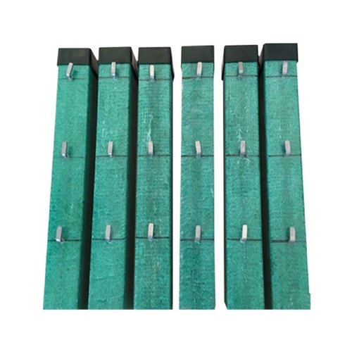 玻璃钢复合材料刺绳挂钩立柱圈地刺绳防护网中空防腐蚀挂钩立柱